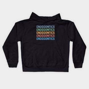 Funny Endodontics Dentist Job Endodontist Kids Hoodie